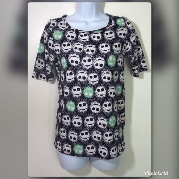 LuLaRoe Tops - Lularoe Disney Nightmare Before Christmas XS GIgi